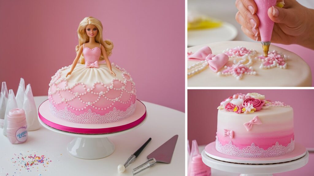 Barbie Cake decoration