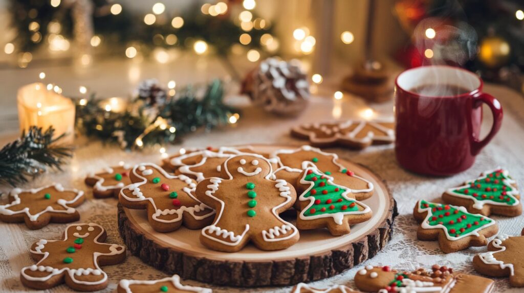 gingerbread kookies presenting tips