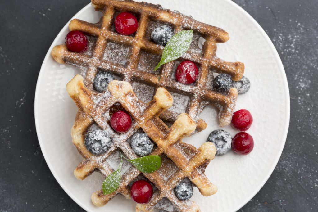 sourdough discard recipes: Waffles