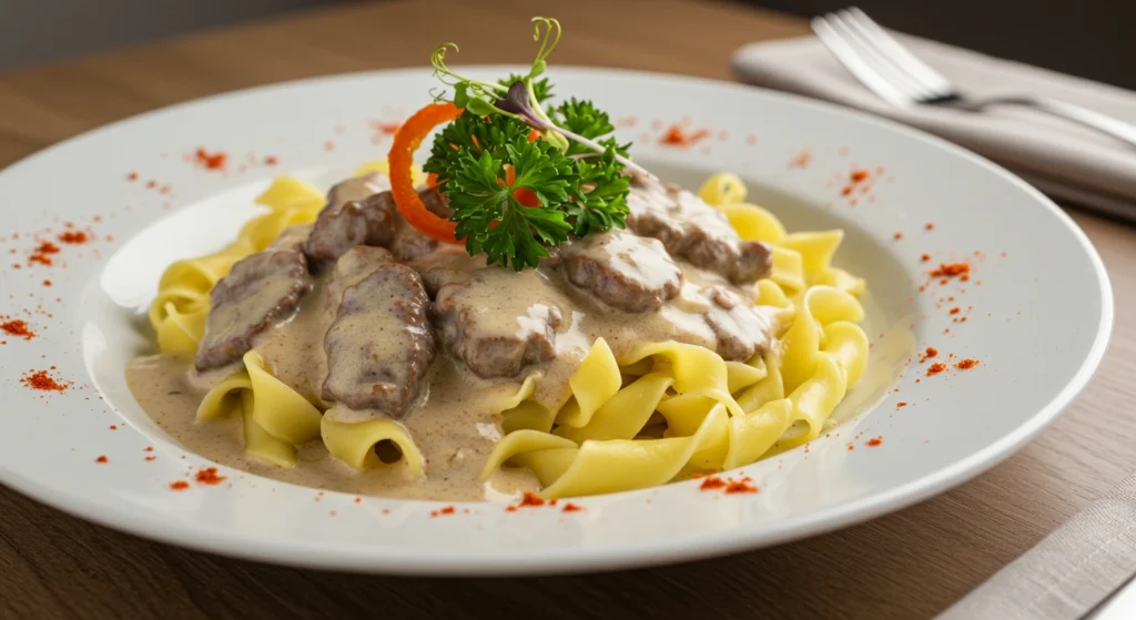 Beef Stroganoff Recipe step 4