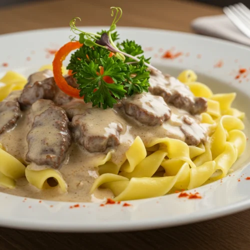 Beef Stroganoff Recipe step 4